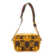 Gucci Vintage Pre-owned Laeder gucci-vskor Yellow, Dam