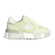Liu Jo Dam sneakers med glittrande sula Green, Dam