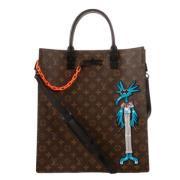 Louis Vuitton Vintage Pre-owned Canvas handvskor Brown, Dam