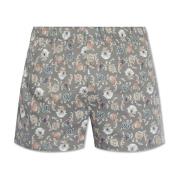 Hanro Mönstrade boxershorts Gray, Herr