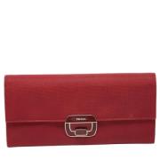 Prada Vintage Pre-owned Nylon plnbcker Red, Dam