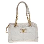 Marc Jacobs Pre-owned Pre-owned Laeder axelremsvskor White, Dam