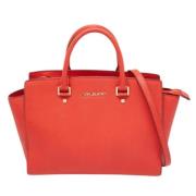 Michael Kors Pre-owned Pre-owned Laeder handvskor Red, Dam