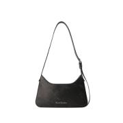 Acne Studios Mini Crackle Hobo Väska Black, Dam