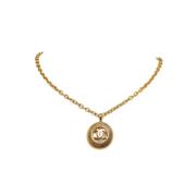 Chanel Vintage Pre-owned Guld chanel-smycken Yellow, Dam