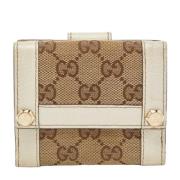 Gucci Vintage Pre-owned Canvas plnbcker Beige, Dam