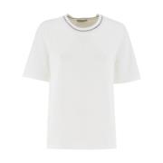 Panicale Säsongens Must-Have T-shirt White, Dam