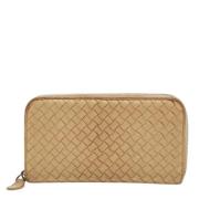 Bottega Veneta Vintage Pre-owned Laeder plnbcker Beige, Dam