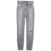 Dolce & Gabbana Pre-owned Pre-owned Denim jeans Gray, Dam