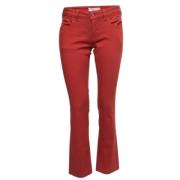 Stella McCartney Pre-owned Pre-owned Denim jeans Red, Dam