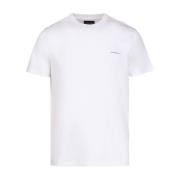 Emporio Armani Logo Print Bomull T-shirt White, Herr