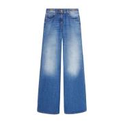 Versace Stiliga Jeanskollektionen Blue, Dam