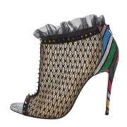 Christian Louboutin Pre-owned Pre-owned Spets stvlar Multicolor, Dam