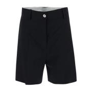 Patou Ull Bermuda Shorts Black, Dam