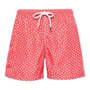 Fedeli Återvunnen polyester badshorts Red, Herr