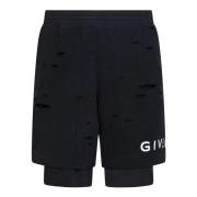Givenchy Casual Shorts Black, Herr