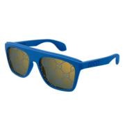 Gucci Stiliga Gg1570S Solglasögon Blue, Unisex