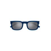 Saint Laurent Blå solglasögon för kvinnor - Stiliga och funktionella B...