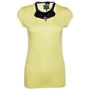 Armani Pre-owned Pre-owned Bomull toppar Yellow, Dam