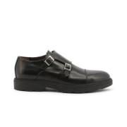 Duca di Morrone Platta Snörskor Black, Herr