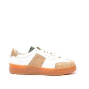 Saint Sneakers Bruna och vita Sailclub Sneakers White, Herr