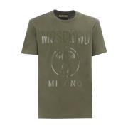 Moschino T-shirt Green, Herr