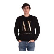 Armani Exchange Tröja Black, Herr