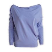 Vanisé Sweatshirts Purple, Dam