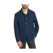 Vetra Corduroy Arbetskläder Jacka Blue, Herr