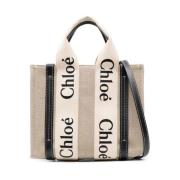 Chloé Woody Väskor - Stiliga och Trendiga White, Dam
