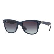 Ray-Ban Matte Blue Sungles with Dark Grey Shaded Lenses Blue, Herr
