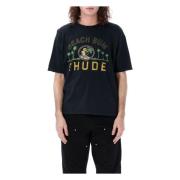 Rhude Beach Bum Print T-shirt Black, Herr