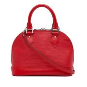 Louis Vuitton Vintage Pre-owned Laeder handvskor Red, Dam