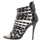 Giuseppe Zanotti Pre-owned Pre-owned Laeder sandaler Black, Dam