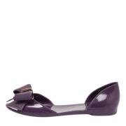 Salvatore Ferragamo Pre-owned Pre-owned Tyg lgskor Purple, Dam