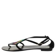 Giuseppe Zanotti Pre-owned Pre-owned Mocka sandaler Black, Dam