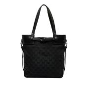 Gucci Vintage Pre-owned Laeder axelremsvskor Black, Dam