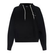 PS By Paul Smith Hoodie med logotyp Black, Dam