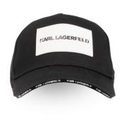 Karl Lagerfeld Baseballkeps Black, Dam