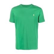 Ralph Lauren Snygg kortärmad T-shirt för män Green, Herr