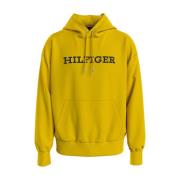 Tommy Hilfiger Gult Hoodie Set för Män Yellow, Herr