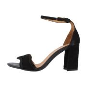 Geox High Heel Sandals Black, Dam