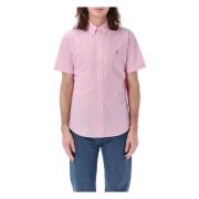 Ralph Lauren Short Sleeve Shirts Pink, Herr