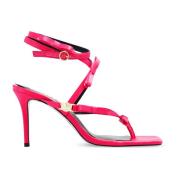 Versace Jeans Couture Sandaler med klack Pink, Dam