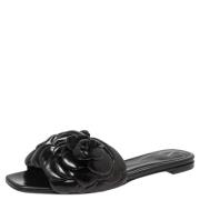 Valentino Vintage Pre-owned Laeder sandaler Black, Dam