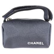 Chanel Vintage Pre-owned Tyg kuvertvskor Gray, Dam