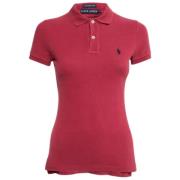 Ralph Lauren Pre-owned Pre-owned Bomull toppar Red, Dam