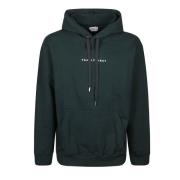 Family First Grön Box Logo Sweatshirt Green, Herr