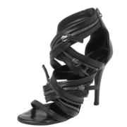 Giuseppe Zanotti Pre-owned Pre-owned Laeder sandaler Black, Dam