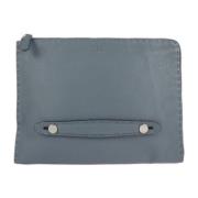 Fendi Vintage Pre-owned Läder fendi-vskor Gray, Dam